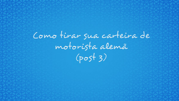 Carteira de motorista alema