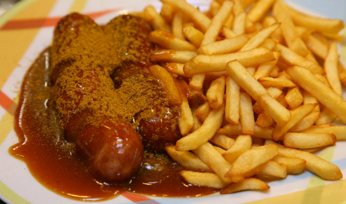 currywurst-Munique-Prato-tipico