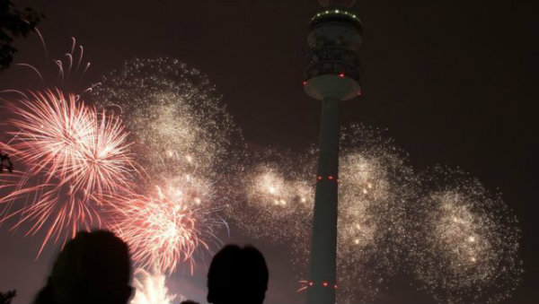 Reveillon em Munique, Alemanha, Silvester, Ano Novo