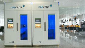 Napcabs, aeroporto de Munique, Alemanha, Sleepbox