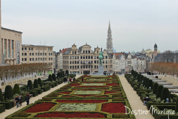 Bruxelas-Belgica-Jardin-Mont