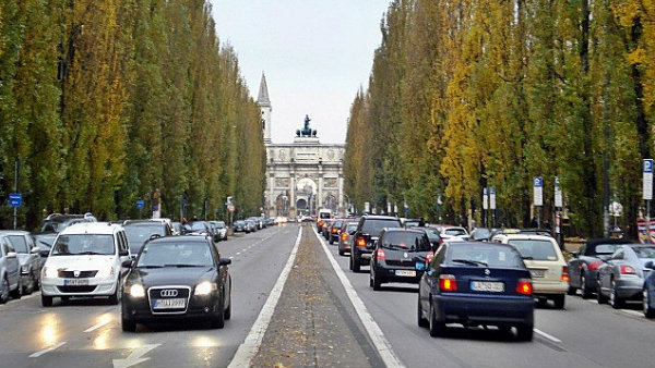 Munique de carro, Alemanha, onde estacionar