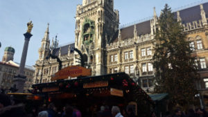 Mercados de Natal em Munique, Marienplatz, Tours