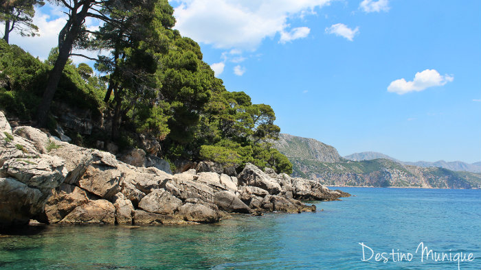 Dubrovnik-Lokrum-Barco