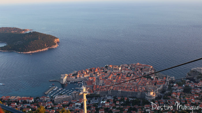 Dubrovnik-Teleferico-Vista