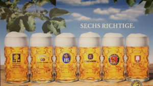 Munique, cervejarias, cervejas, as 6 grandes de Munique