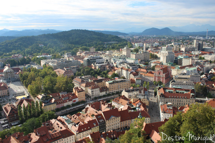 Eslovenia-Liubliana-Vista-Castelo