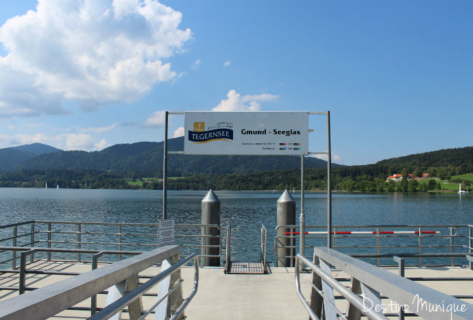 Tegernsee-Barco-Alpes-Passeio