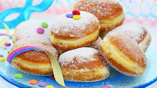 Krapfen, doce do carnaval em Munique