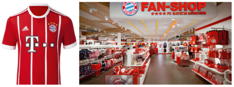 Souvenirs-Munique-Bayern-Camisa