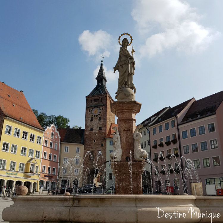 Landsberg-Marienbrunnen-Schamlzturm