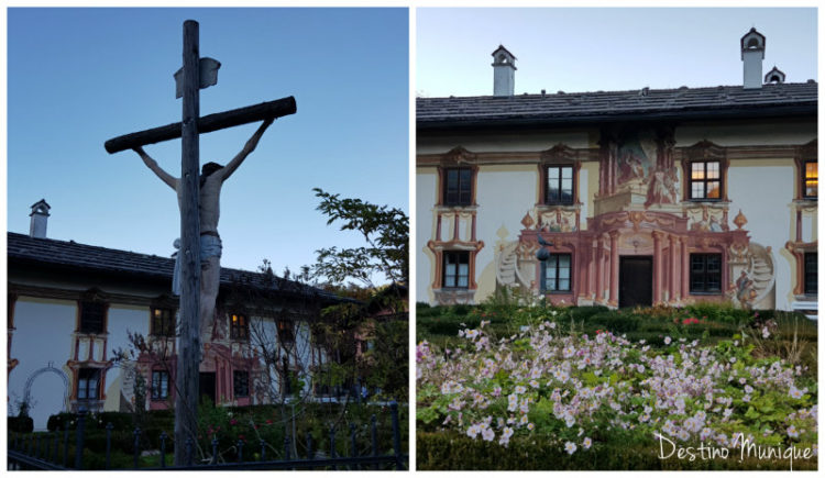 Oberammergau-Pilatushaus-Alpes