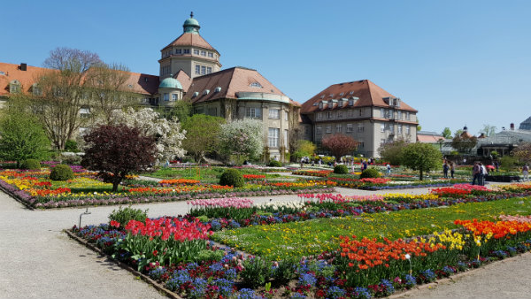 Jardim Botânico de Munique, Alemanha, Guia brasileira em Munique