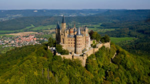 Castelo de Hohenzollern, Alemanha, Baden-Württenberg, guias brasileiras na Alemanha