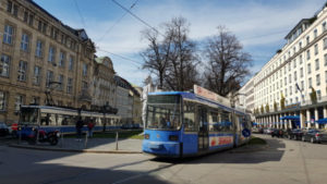 Hop on Hop off Munique, Sightseeing de bonde, Tram 19, guia brasileira em Munique