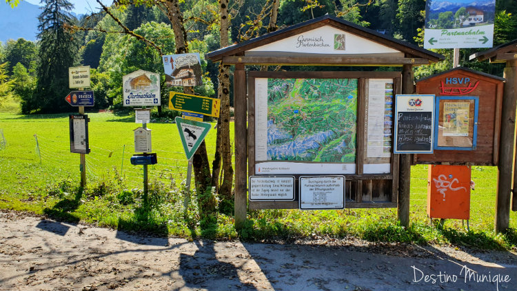 Partnachklamm-Garmisch-Baviera